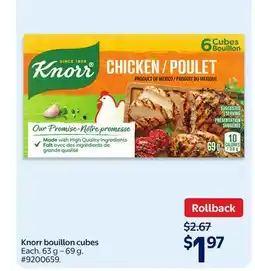 Walmart Knorr bouillon cubes offer