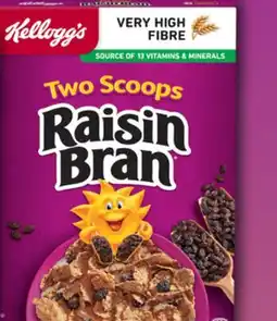 Walmart Kellogg's Raisin Bran cereal offer