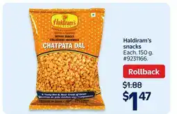 Walmart Haldiram's snacks offer
