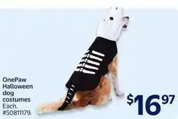 Walmart OnePaw Halloween dog costumes offer