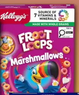 Walmart Kellogg's Froot Loops with marshmallows cereal offer