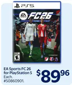Walmart EA Sports FC 26 for PlayStation 5 offer