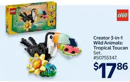 Walmart Creator 3-in-1 Wild Animals: Tropical Toucan offer