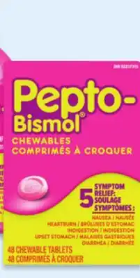 Walmart Pepto Bismol chewables offer