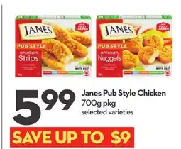 Longo's Janes Pub Style Chicken offer