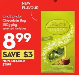 Longo's Lindt Lindor Chocolate Bag offer