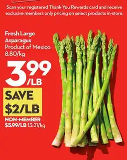 Longo's Fresh Large Asparagus offer