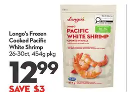 Longo's Longo's Frozen Cooked Pacific White Shrimp offer