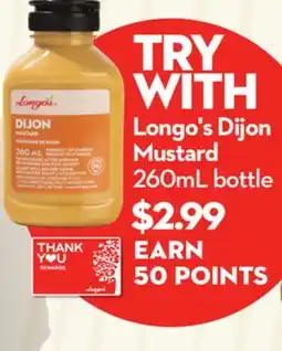 Longo's Longo's Dijon Mustard offer