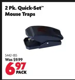 Home Hardware 2 Pk. Quick-Set Mouse Traps offer