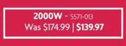 Home Hardware MODERN, QUIET & SAFE 2000W offer