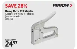 Home Hardware Heavy Duty T50 Stapler offer