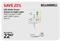 Home Hardware LED Multi-Power Station & Night Light offer