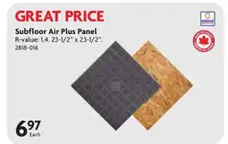 Home Hardware Subfloor Air Plus Panel offer