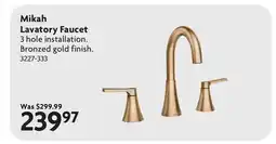 Home Hardware Mikah Lavatory Faucet offer
