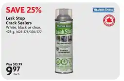 Home Hardware Leak Stop Crack Sealers offer