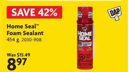 Home Hardware Home Seal Foam Sealant offer