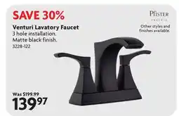 Home Hardware Venturi Lavatory Faucet offer