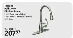 Home Hardware Terrace Pull-Down Kitchen Faucet offer
