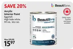 Home Hardware Acrylic Interior Paint offer