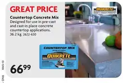 Home Hardware Countertop Concrete Mix offer