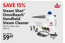 Home Hardware Steam Shot OmniReach Handheld Steam Cleaner offer