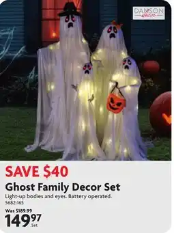 Home Hardware Ghost Family Decor Set offer