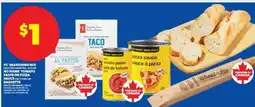 Real Canadian Superstore PC Seasoning Mix, No Name Tomato Paste or Pizza Sauce, Baguette offer