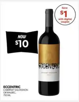 Real Canadian Liquorstore Eccentric Cabernet Sauvignon or Malbec offer