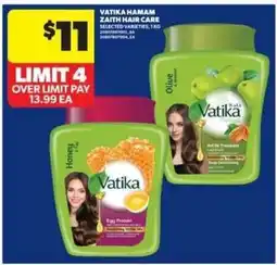 Real Canadian Superstore Vatika Hamam Zaith Hair Care offer