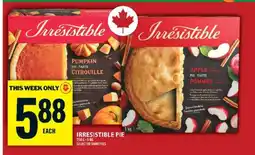 Food Basics Irresistible Pie offer