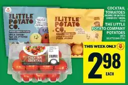Food Basics Cocktail Tomatoes & The Little Potato Company Potatoes offer