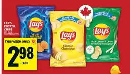 Food Basics LAY'S POTATO CHIPS offer