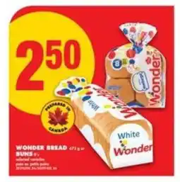 No Frills Wonder Bread Buns offer