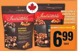 Food Basics Irresistible Chocolate Covered Almonds offer