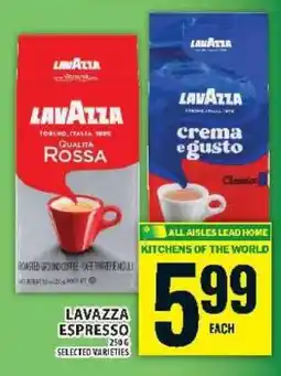 Food Basics Lavazza Espresso offer