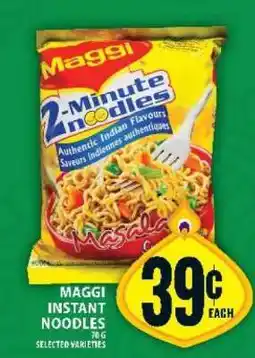 Food Basics MAGGI INSTANT NOODLES offer