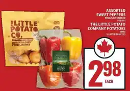 Food Basics Assorted Sweet Peppers & The Little Potato Company Potatoes offer
