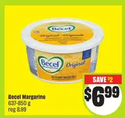 FreshCo Becel Margarine 637-850 g offer