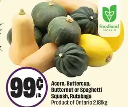 FreshCo Acorn, Buttercup, Butternut or Spaghetti Squash, Rutabaga offer