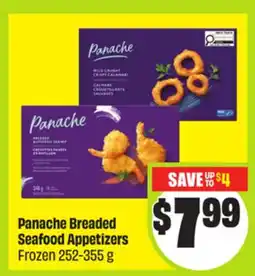 FreshCo Panache Breaded Seafood Appetizers, Frozen 252-355 g offer