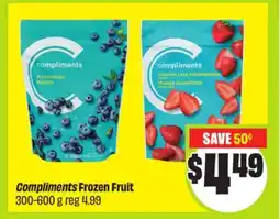 FreshCo Compliments Frozen Fruits 300-600 g offer