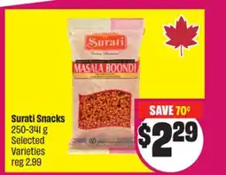 FreshCo Surati Snacks 250-341 g Selected varieties offer