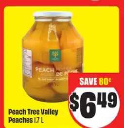 FreshCo Peach Tree Valley Peaches 1.7 L offer