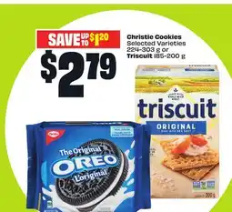 FreshCo Christie Cookies Selected Varieties 224-303 g or Triscuit 185-200 g offer