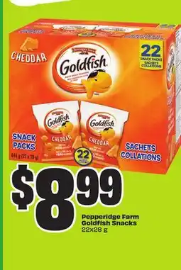 FreshCo Pepperidge Farm Goldfish Snacks 22x28 g offer