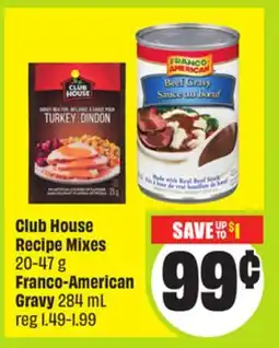 FreshCo Club House Recipe Mixes 20-47 g Franco American Gravy 284 mL offer