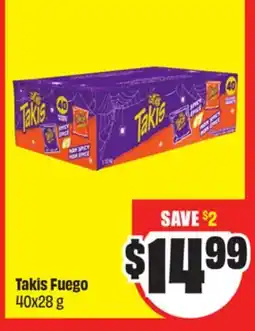 FreshCo Takis Fuego 40x28 g offer