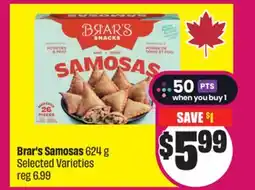 FreshCo Brar's Samosa 624 g Selected Varieties offer