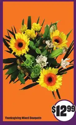 FreshCo Thanksgiving Mixed Bouquets offer